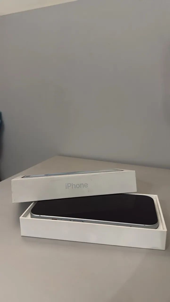 iPhone 15 128GB Azul - Impecável  - Foto 4