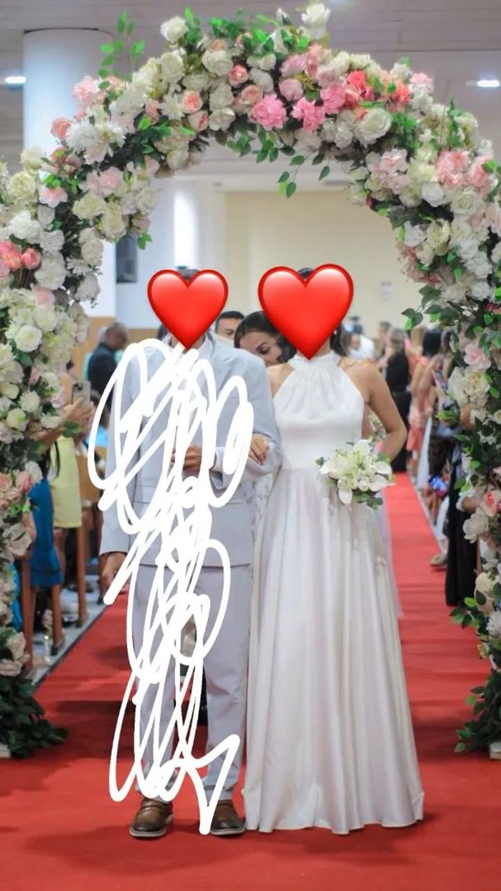 Vestido de noiva Tam P - Foto 3