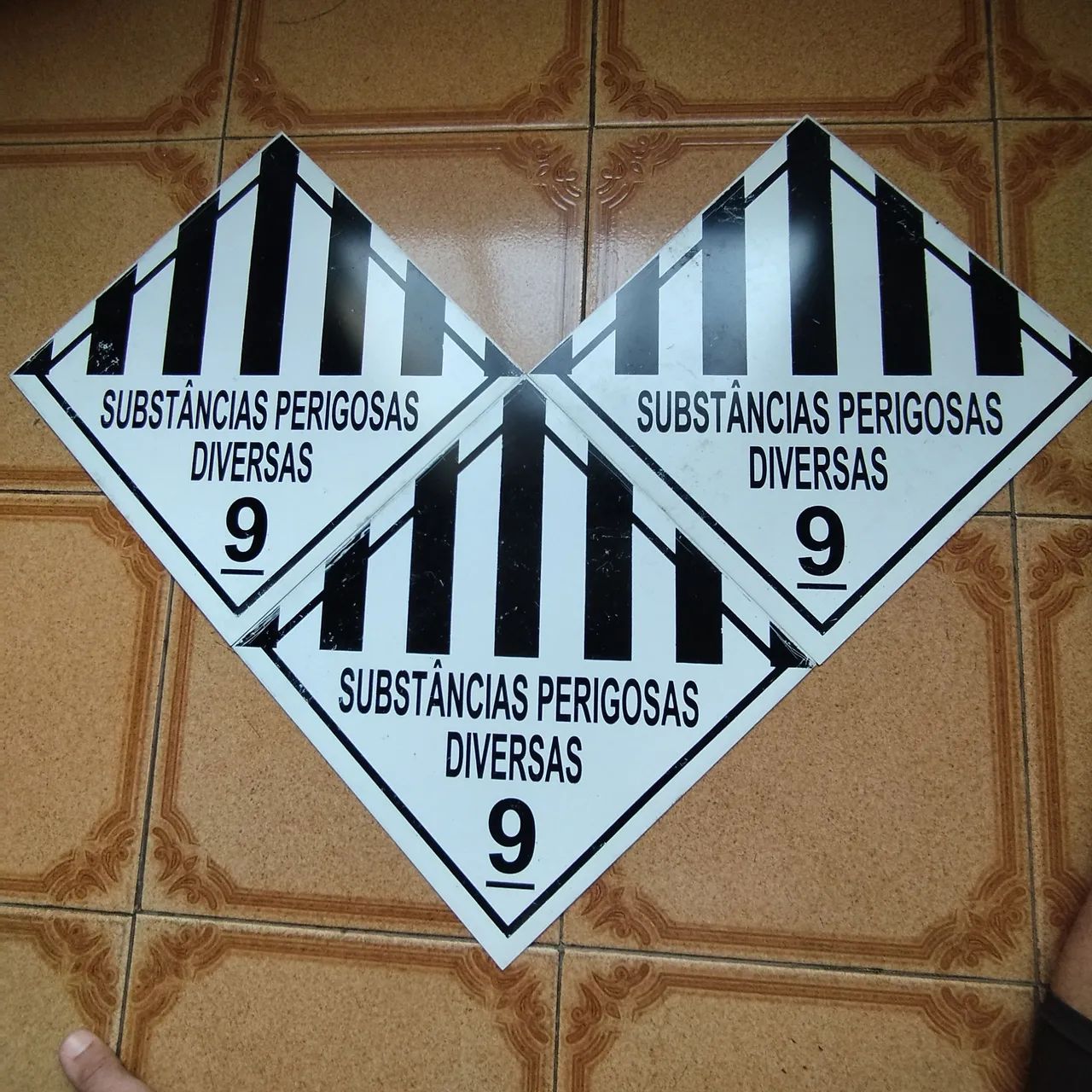 KIT PLACAS SIMBOLOGIA PRODUTOS PERIGOSOS  - Foto 4