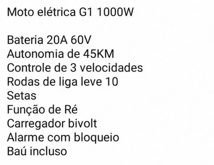 Moto elétrica  - Foto 2