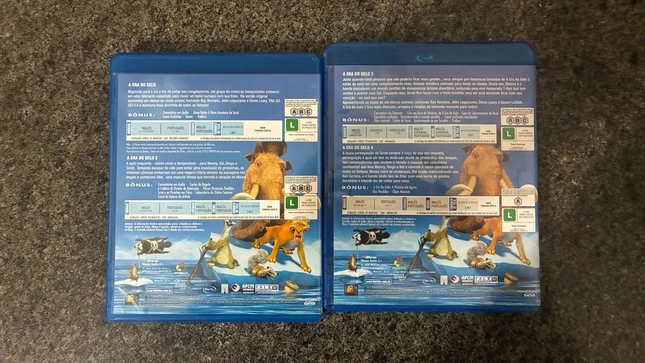 Blu Ray Quadrilogia A Era do Gelo - Foto 2