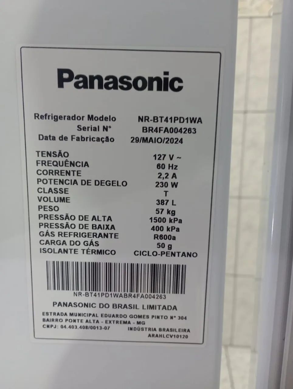 Geladeira Panasonic  - Foto 4