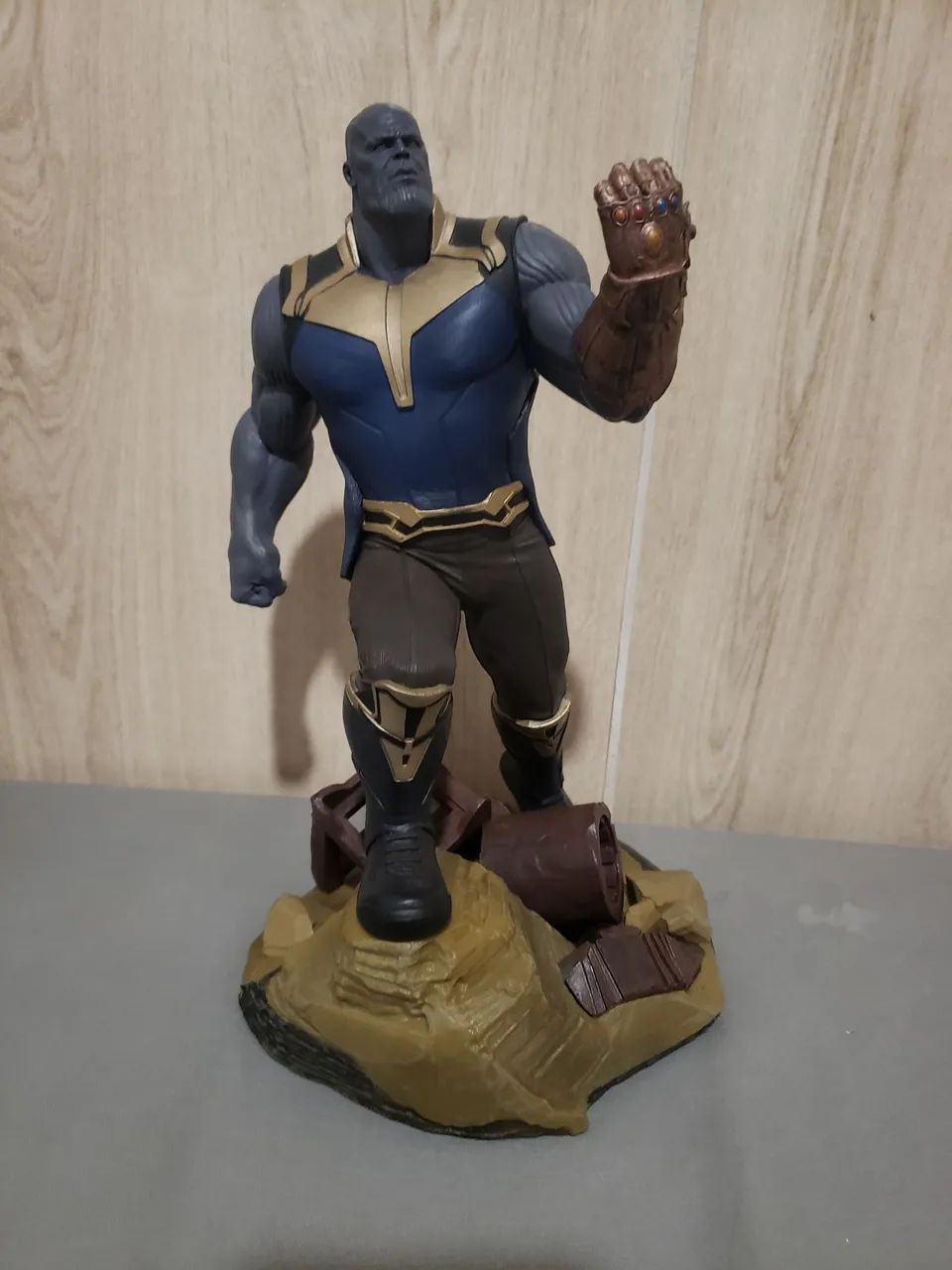 Marvel Diamond seleção- Thanos , Wolverine, Capitão América e Dr. Estranho 