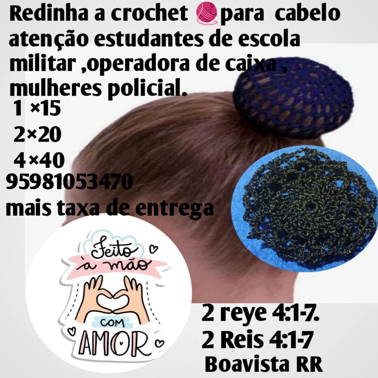 Resinha a crochet ?