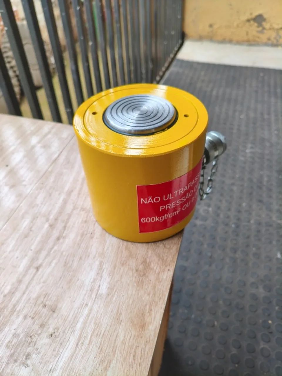 Cilindro Hidráulico 50 Ton Simples Ação RCS502