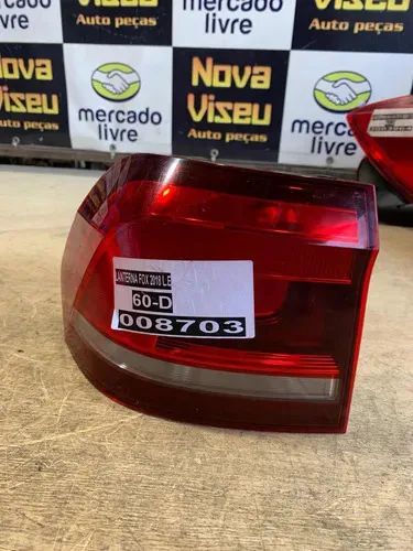 Lanterna Fox 2018-2021 L.e Esquerdo Vermelho - Foto 5