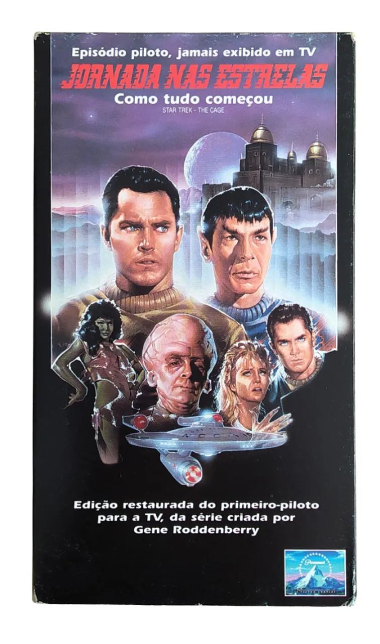 VHS - Star Trek - Como Tudo Começou - DVD, Blu-Ray e Vídeo Cassete