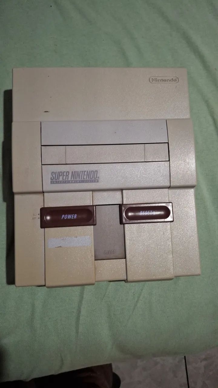 Console super nintendo fat (somente console)