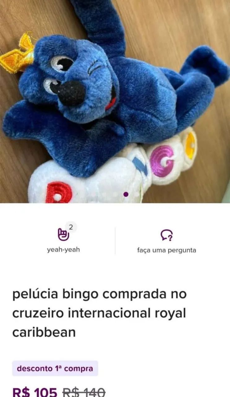 Pelúcia Bingo - Foto 2