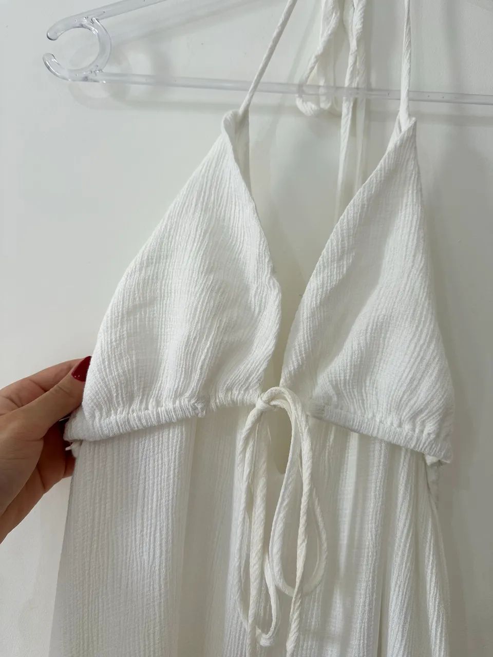 Vestido longo branco  - Foto 3