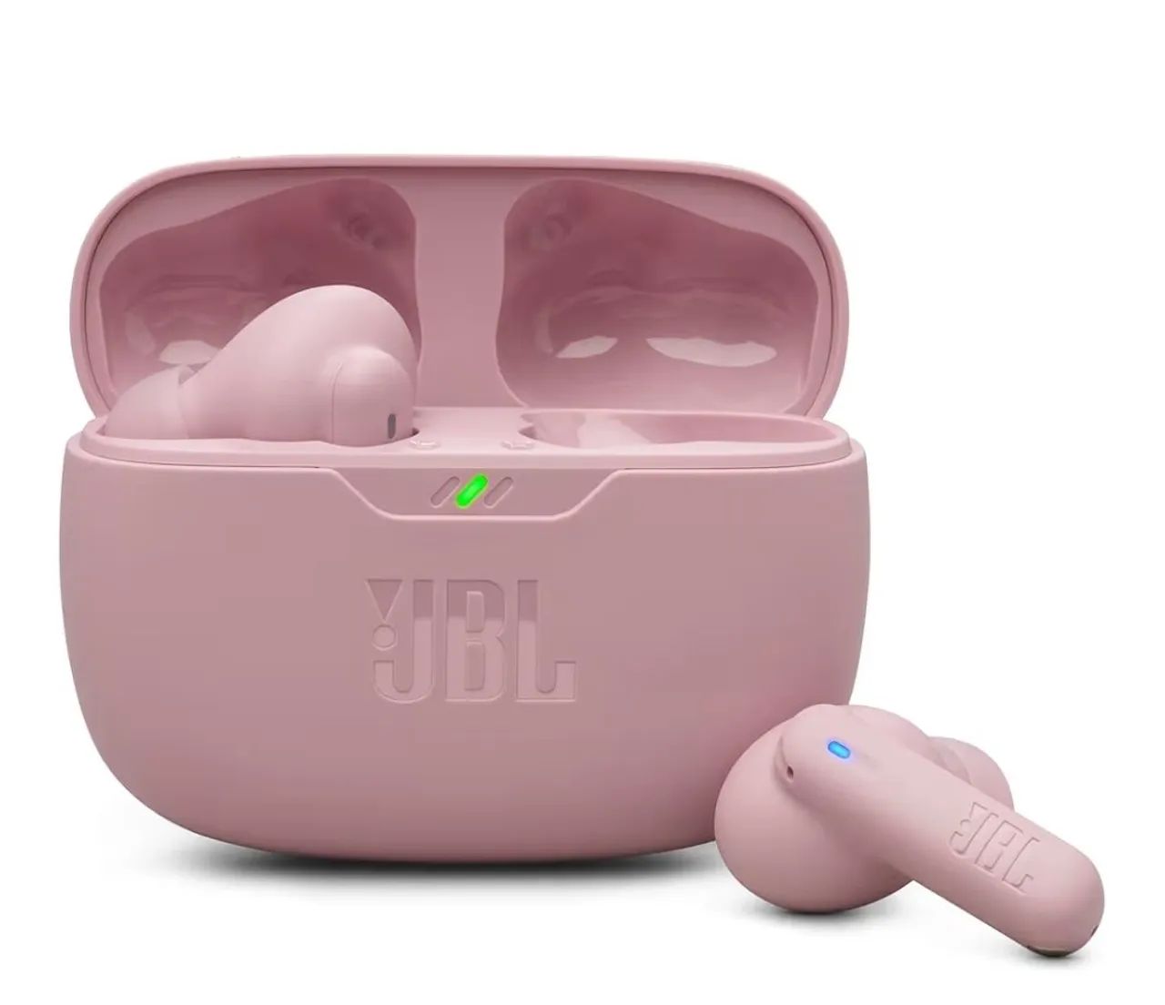 Fone de ouvido JBL wave beam 2 rosa