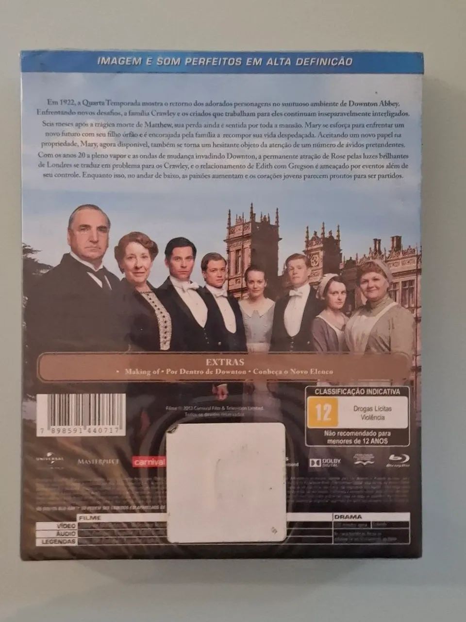 Blu-ray lacrado - Downtown Abbey 4ª temporada - Foto 2