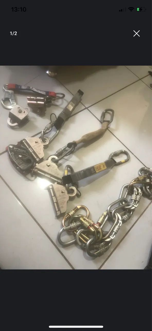 Vendo equipamentos segurança individual 