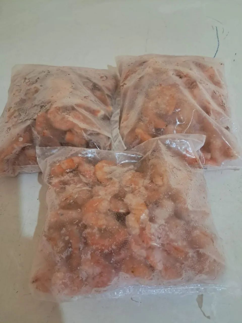 Vendo Camarão Congelado Cinza Eviscerado descascado e com casca sem cabeça  - Foto 2