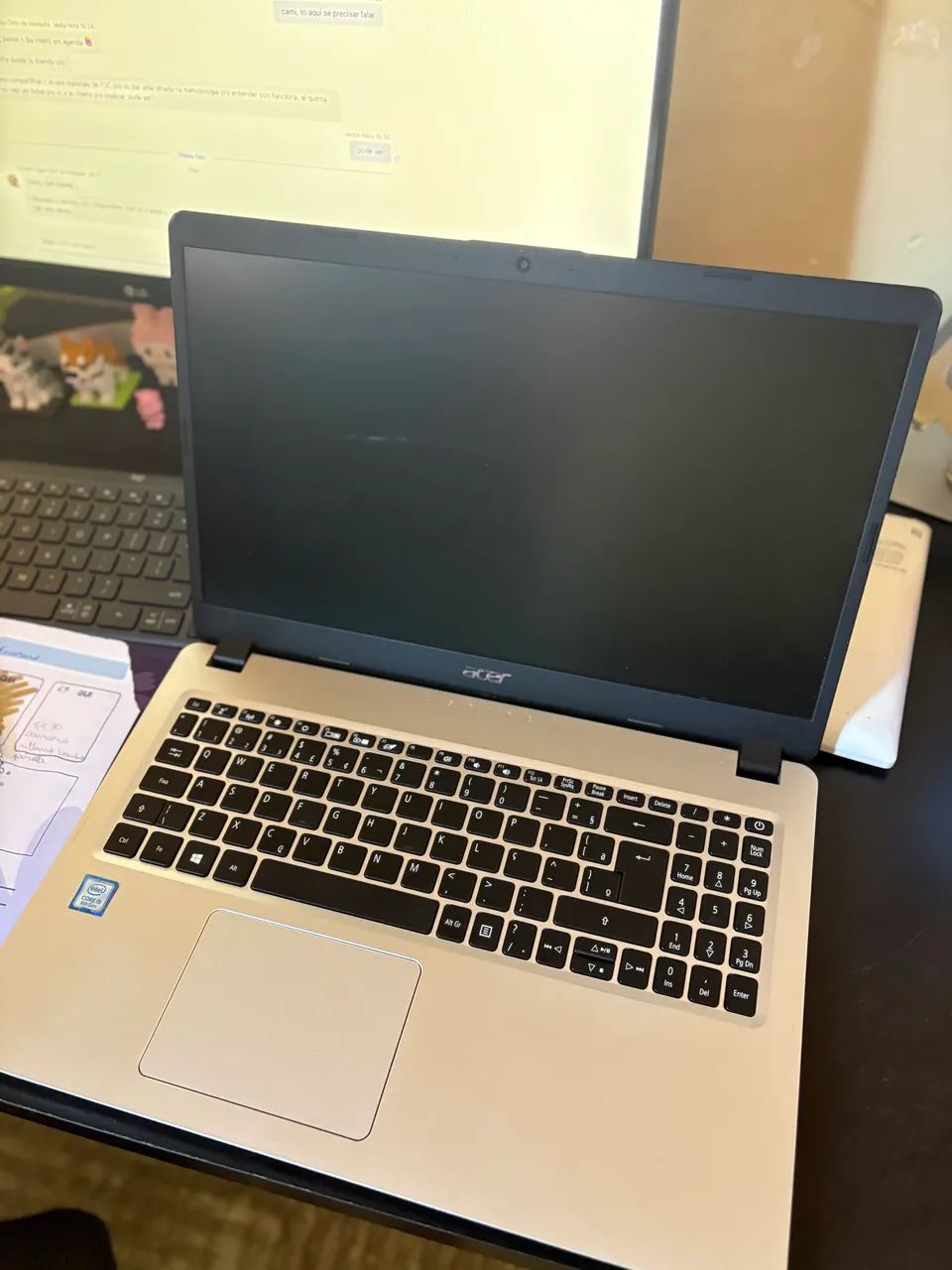 Notebook Acer i5 8 geração 