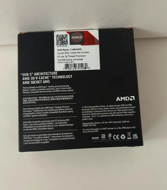 AMD Ryzen 7 9800 X3D - Foto 2
