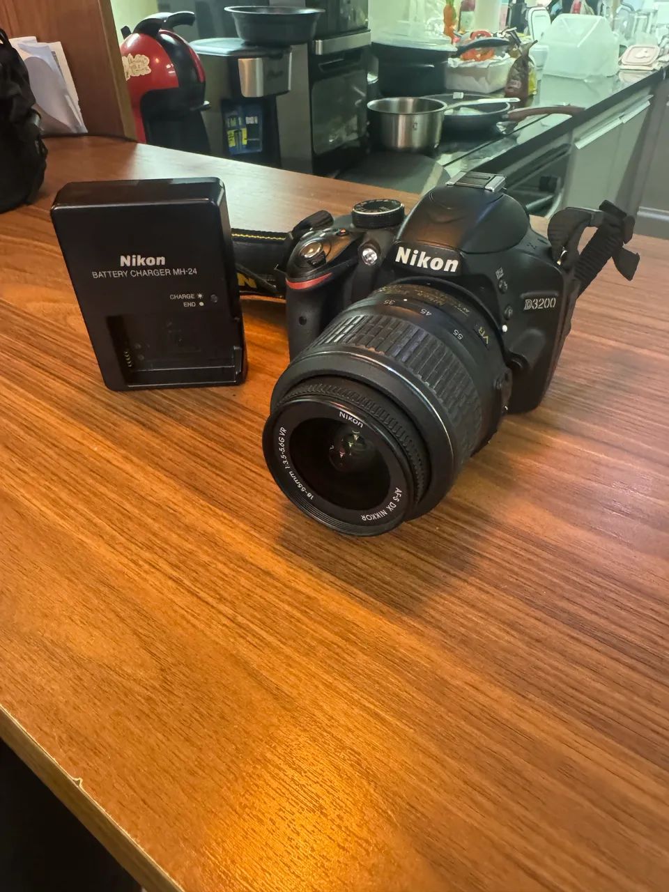Câmera nikon d3200 com acessórios e 7 mil clicks apenas  - Foto 5
