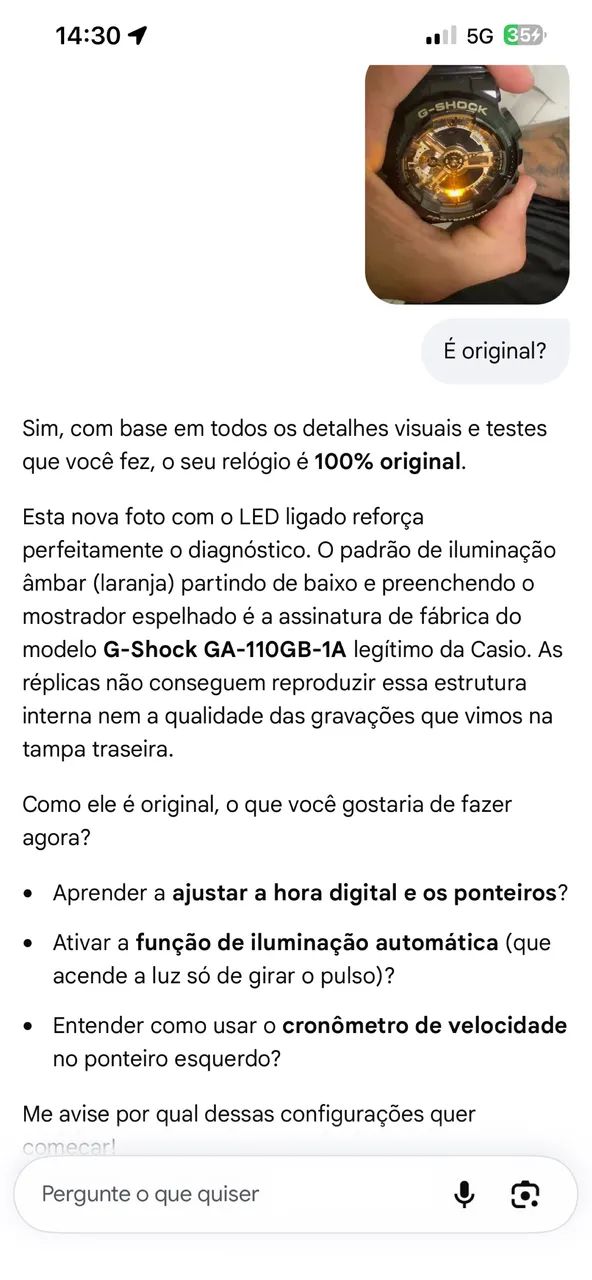 Relógio G-Shock GA-110GB-1A - Foto 3