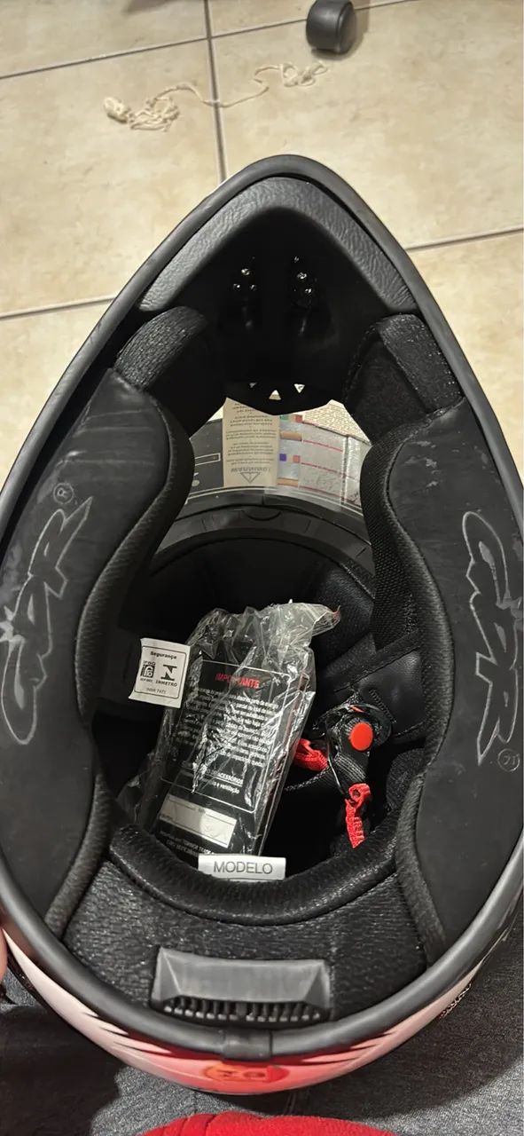 Capacete GDR Off-Road/Cross com Viseira Novo - Foto 4