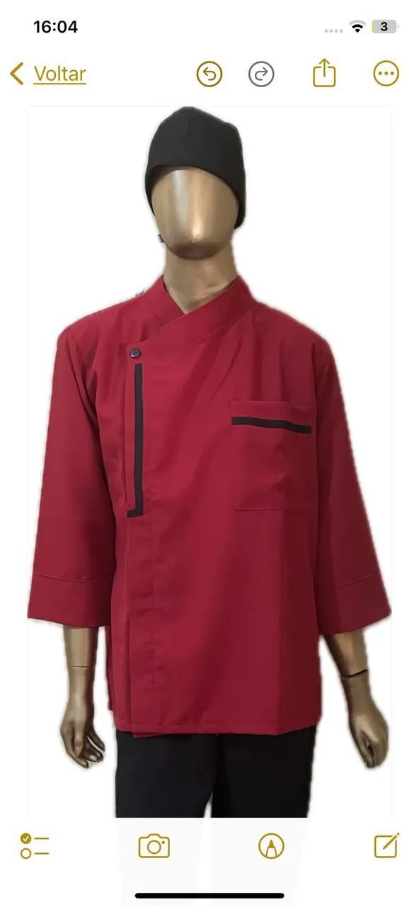 Dolma para chef de cozinha promoção 
