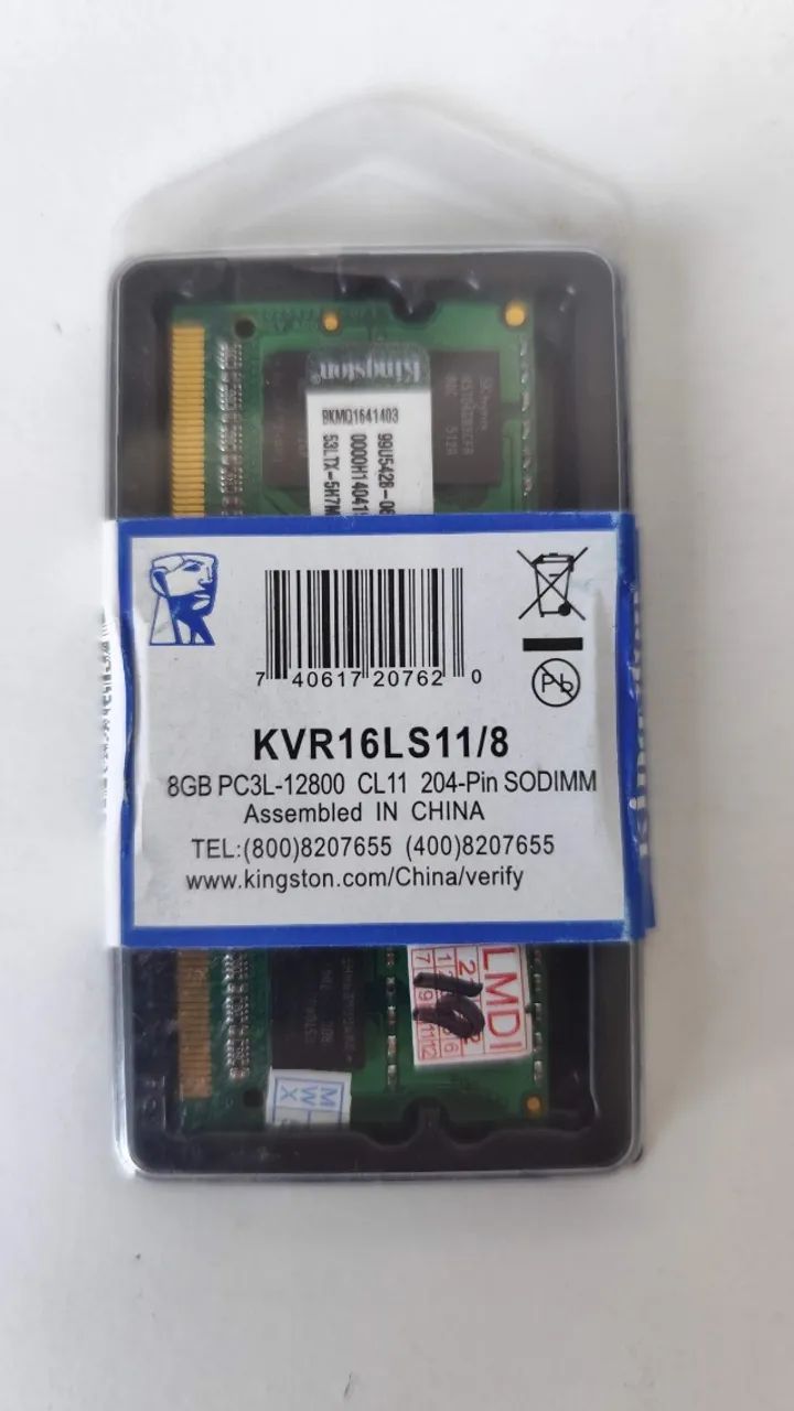 Memória Ram Notebook 8Gb e 16Gb Kingston Ddr3 e Ddr4 - Foto 3