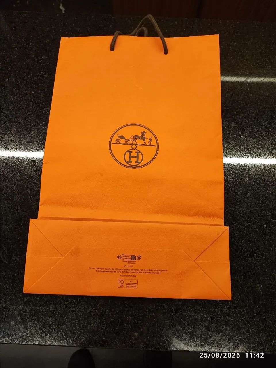 Caixa Hermes Paris e Sacola  - Foto 4
