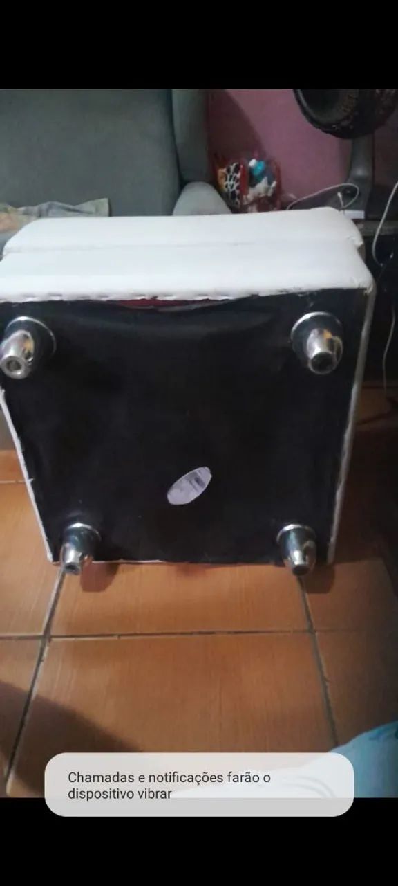 Puf branco sofisticado para sua sala fica elegante 