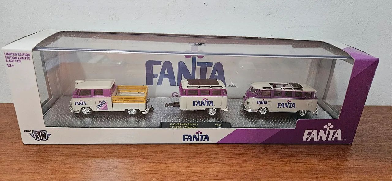 Conjunto M2 kombi Fanta nao hot wheels - Foto 2