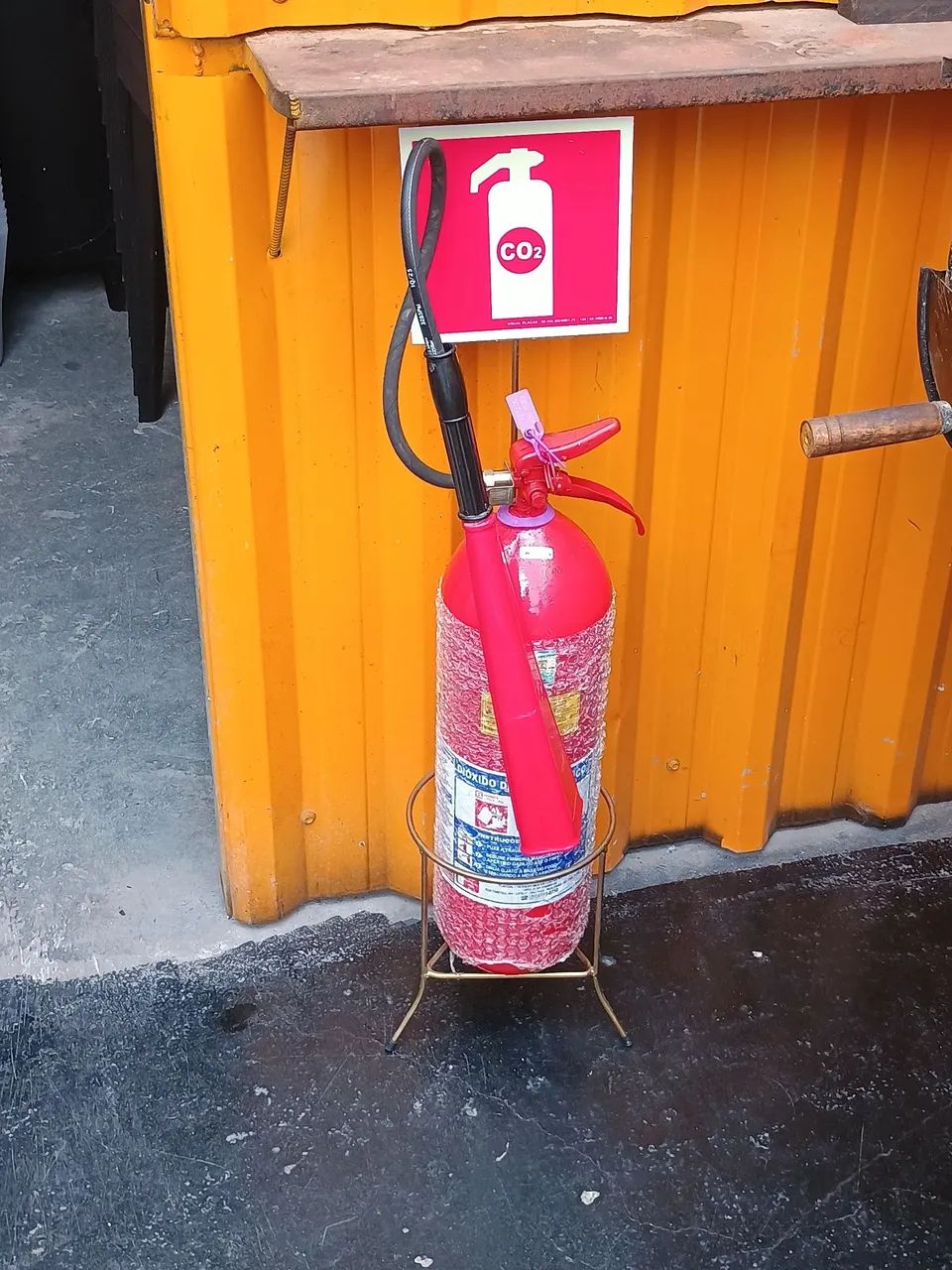 Manutenção de extintores todas a classes
