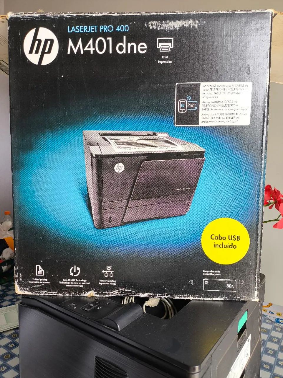 impressora HP LaserJet Pro 400 M401dne