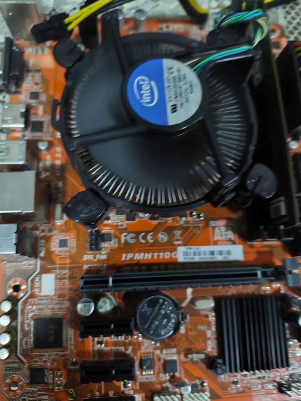 Placa Pc ware h110g ddr4 + processador Intel core i3 6100 - Foto 2