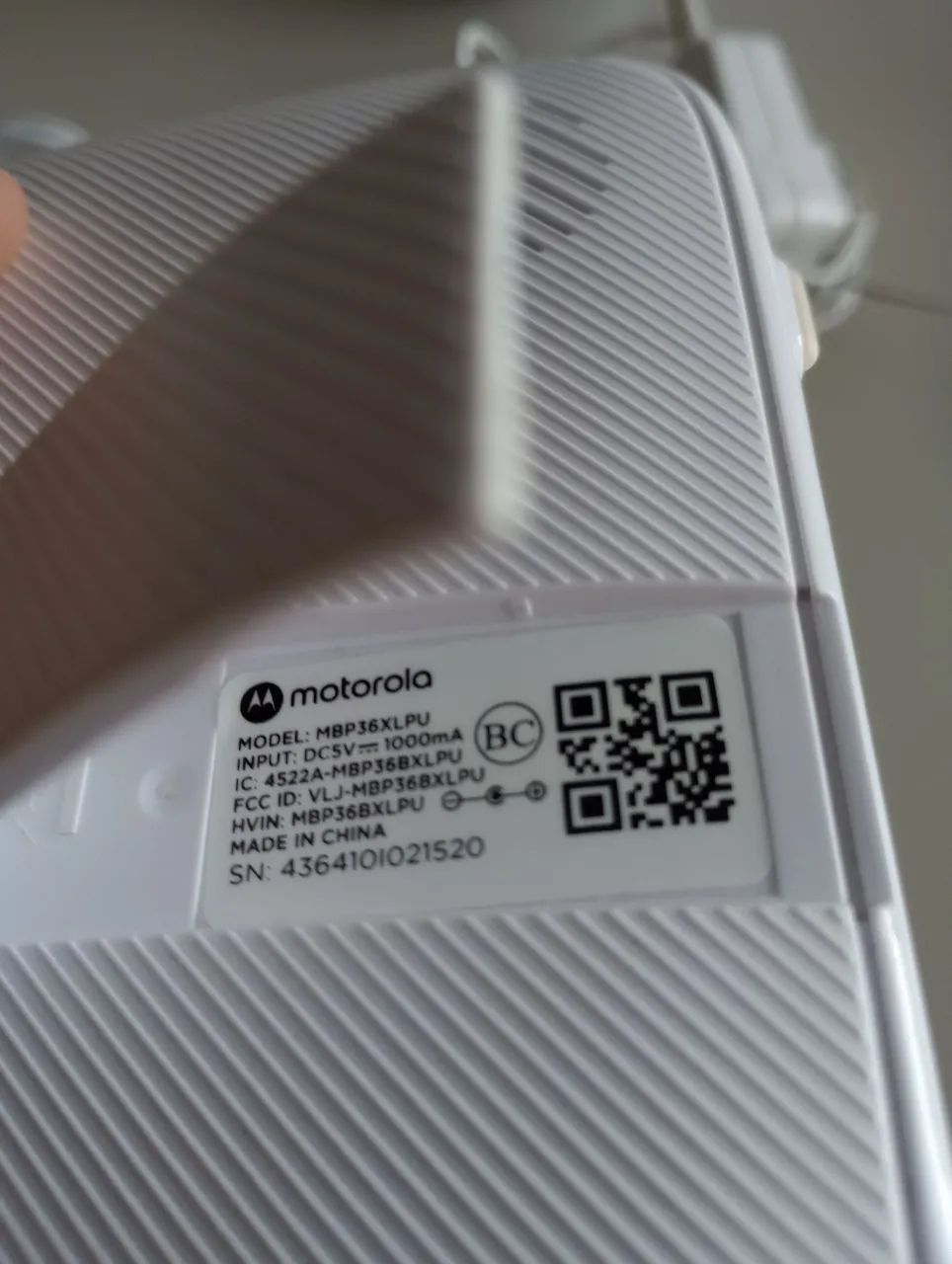 Retirada de peças babá eletrônica Motorola  - Foto 4