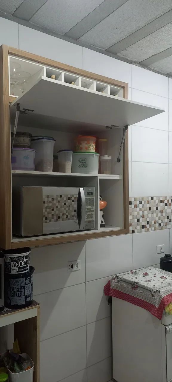 Armário planejado basculante mdf - Foto 2