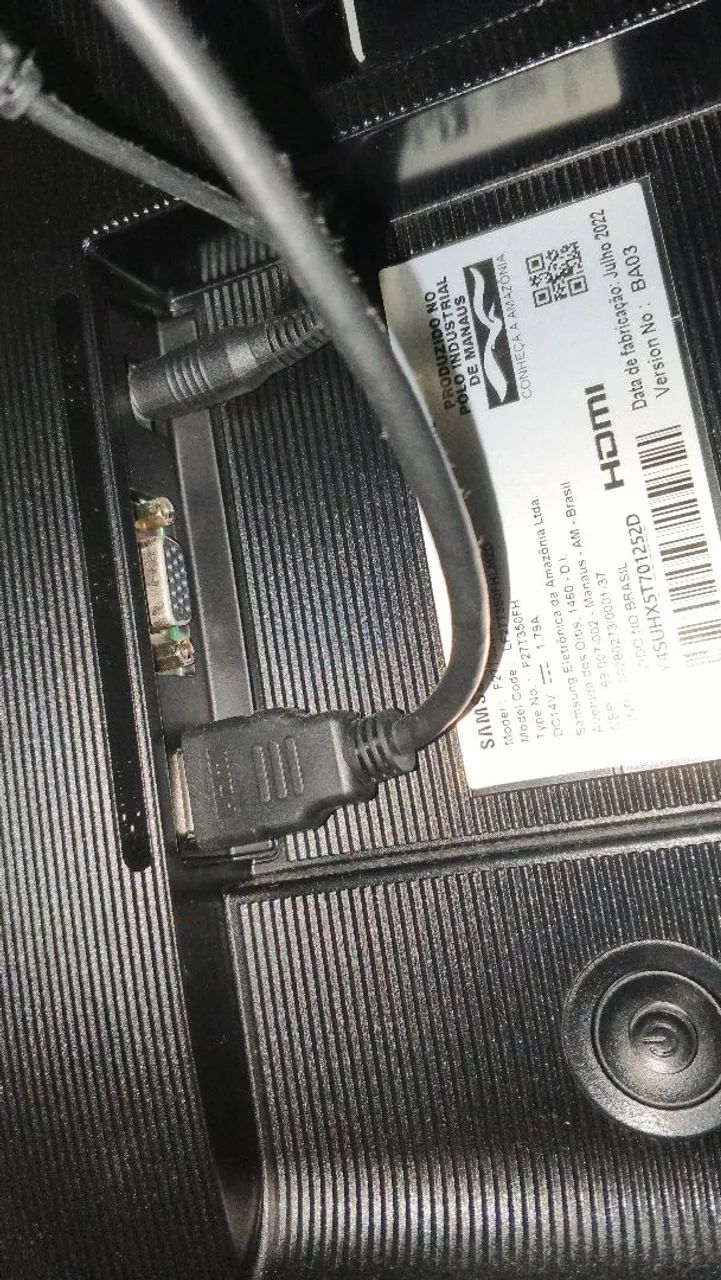 Monitor Samsung 27" (Com suporte Articulado) - Foto 3