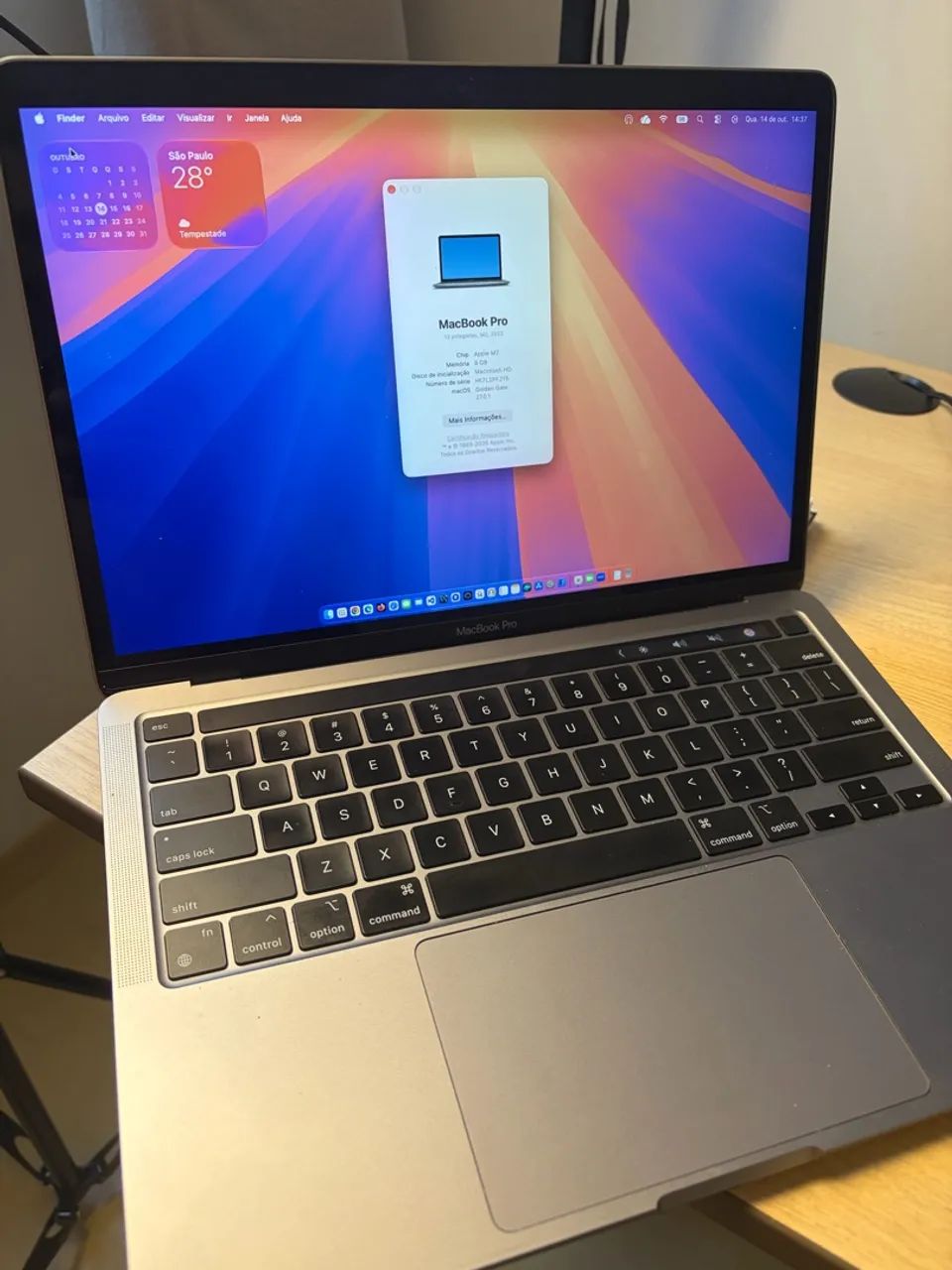 MacBook Pro M2 8gb Ram 256GB