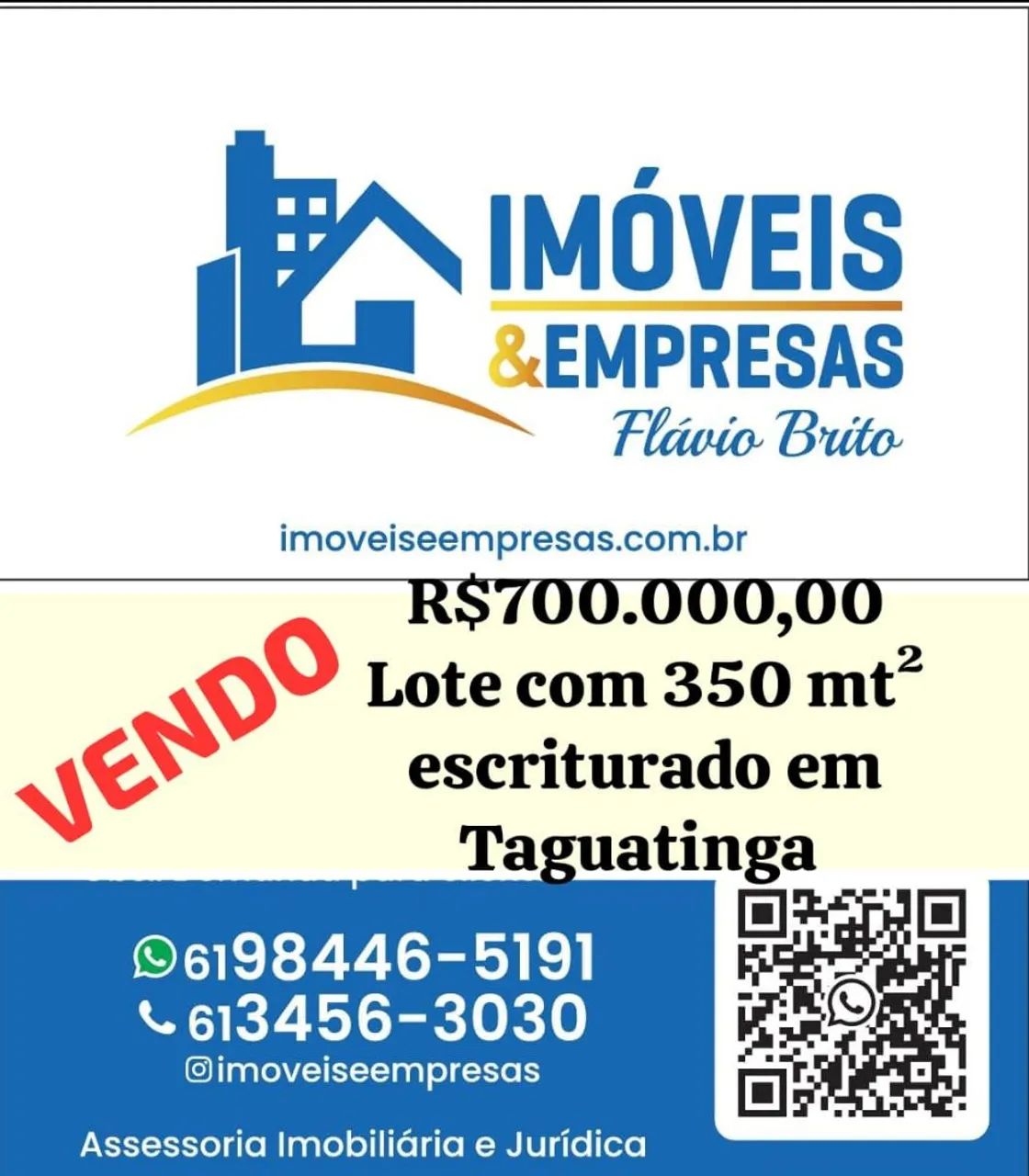 <br>R$3.000<br>Projeção 800 m² em Ceilândia-DF<br><br>Flávio Brito Corretor  *  - Foto 6