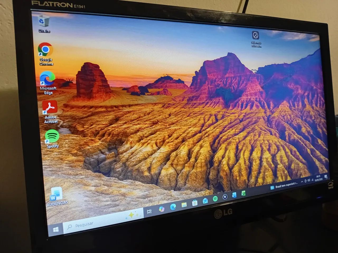 Monitor LG - 47 cm 18,5" - Novíssimo - Foto 2