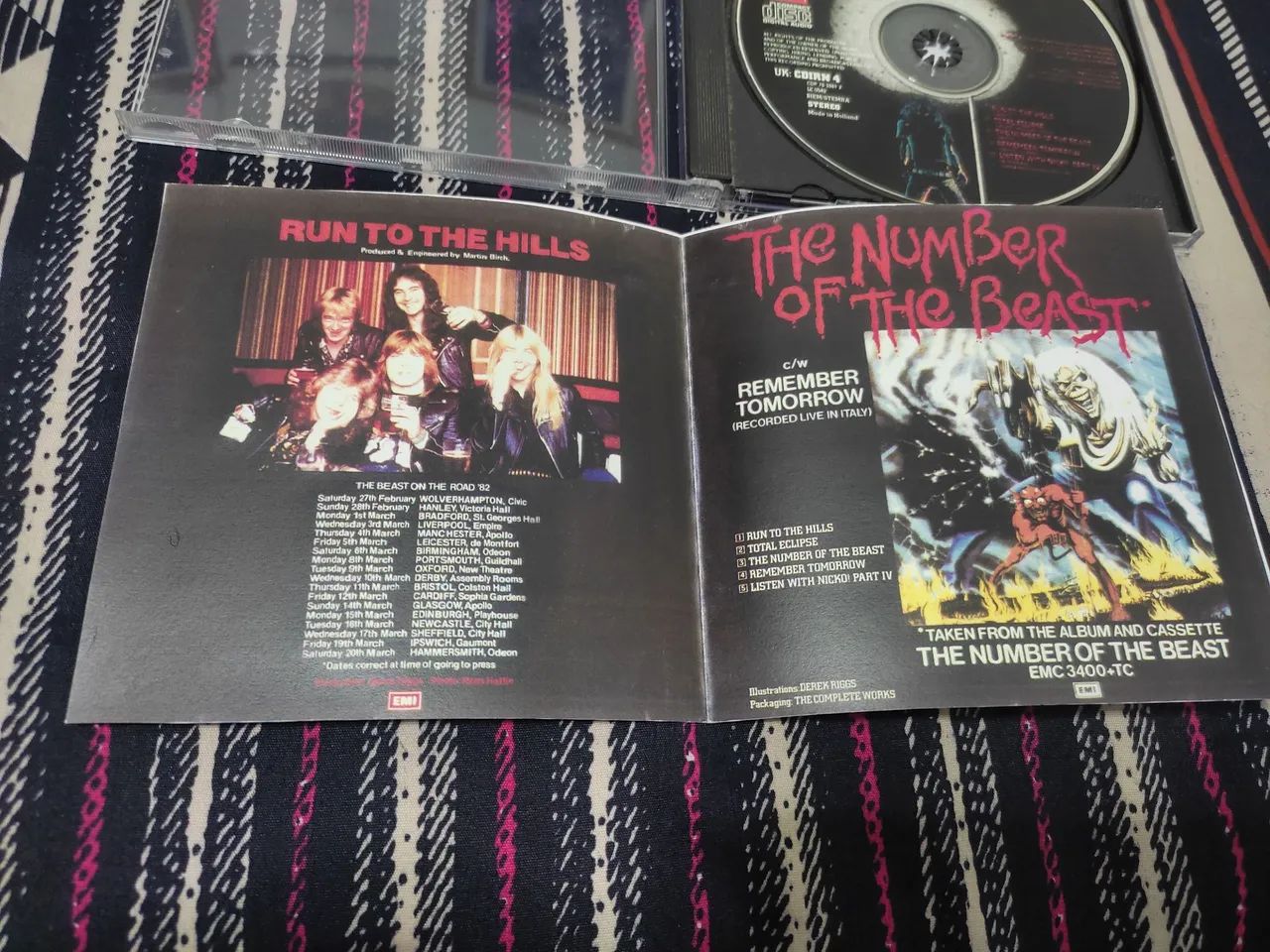 Iron Maiden - First Ten Years "Leia o anúncio"  - Foto 5