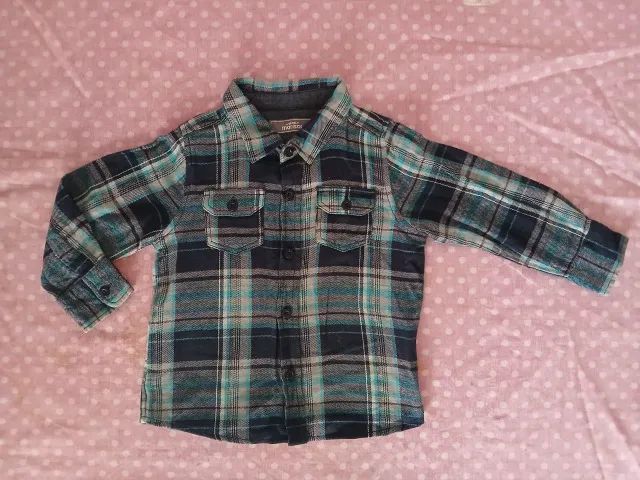 Camisa Xadrez Infantil