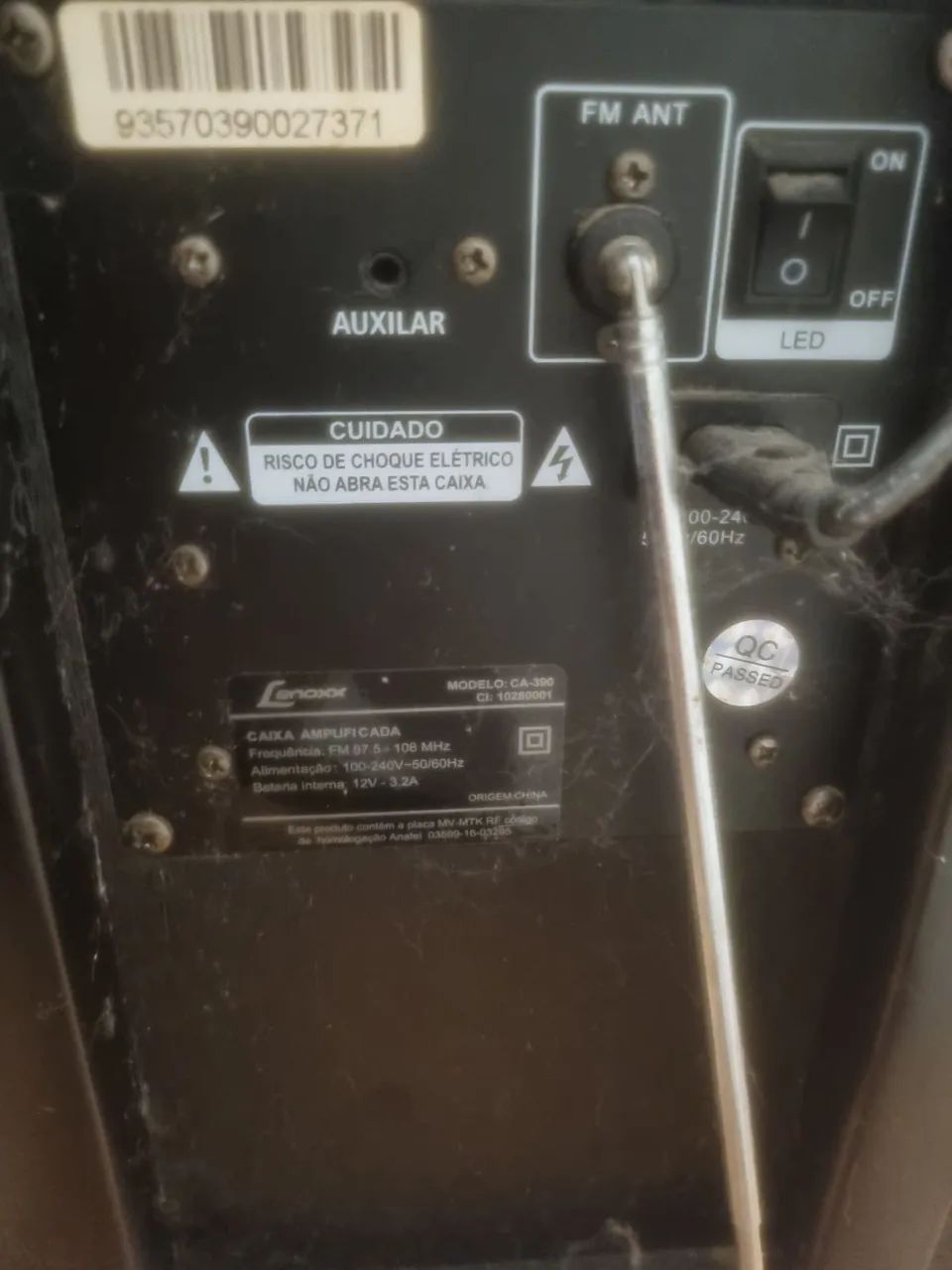 Caixa de Som Lenoxx 500W - Foto 3