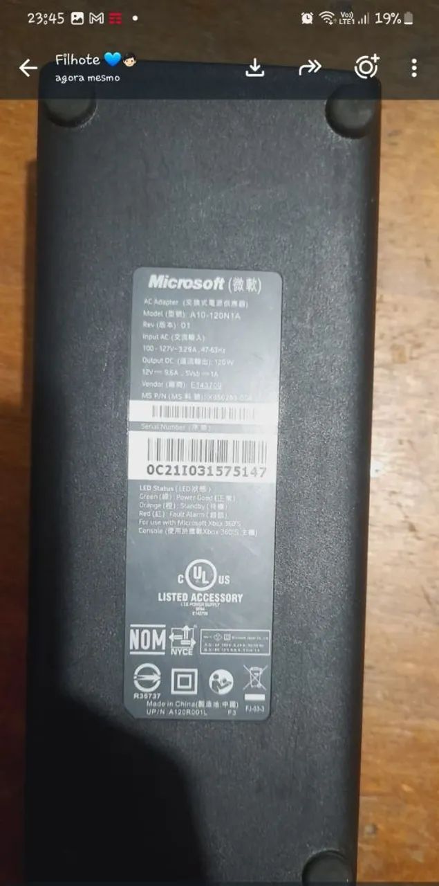 Fonte xbox 360  - Foto 2