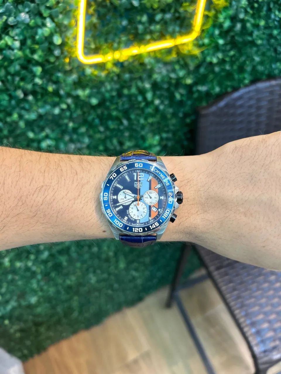 Tag Heuer Formula 1 Chronograph Gulf Edition - Foto 5