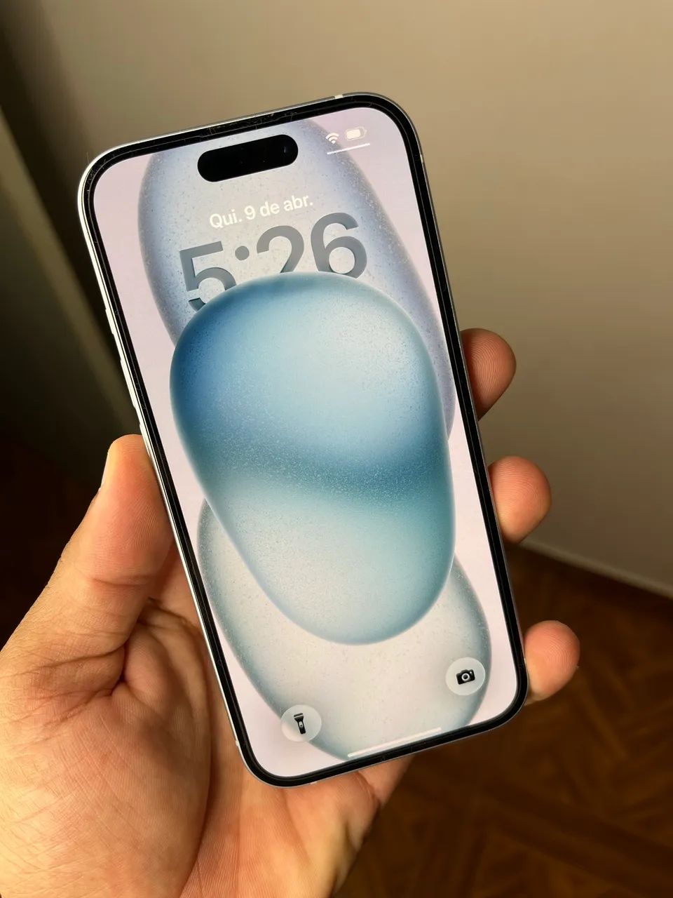 iPhone 15 Blue 128gb (preço bom !!!) - Celulares e Smartphones