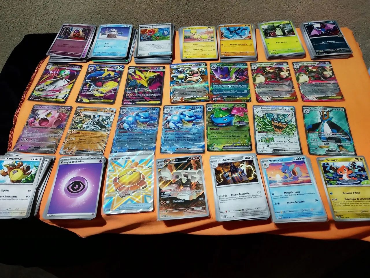 MEGA EVOLUCÕES POKEMON + CARTAS PARA DECK65048972523266120