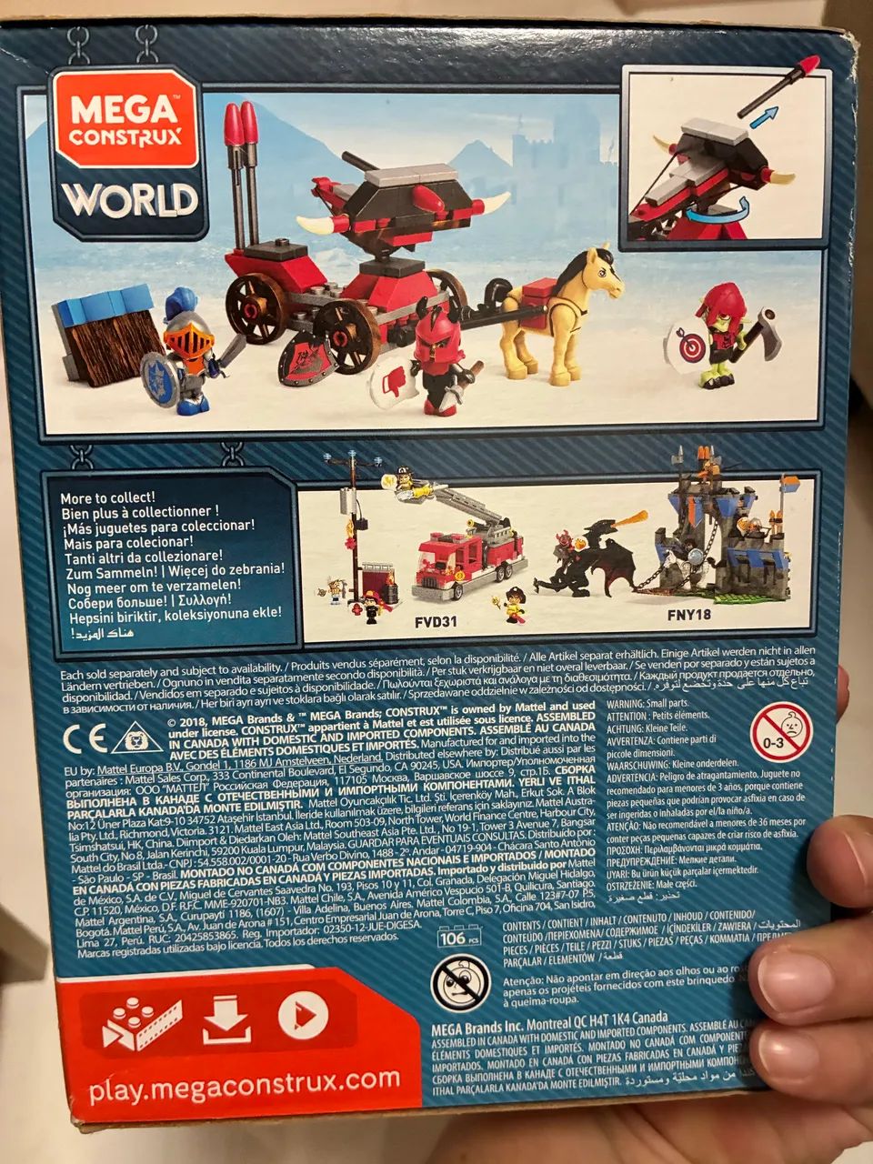 Mega Construx World Lançamento de Dardos - Lacrado - Foto 2