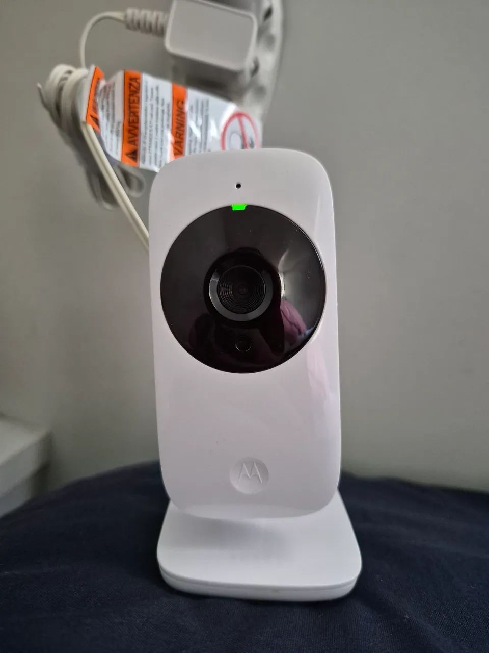  Babá Eletrônica Motorola MBP481 com Visor Colorido e Visão Noturna (praticamente nova) - Foto 2
