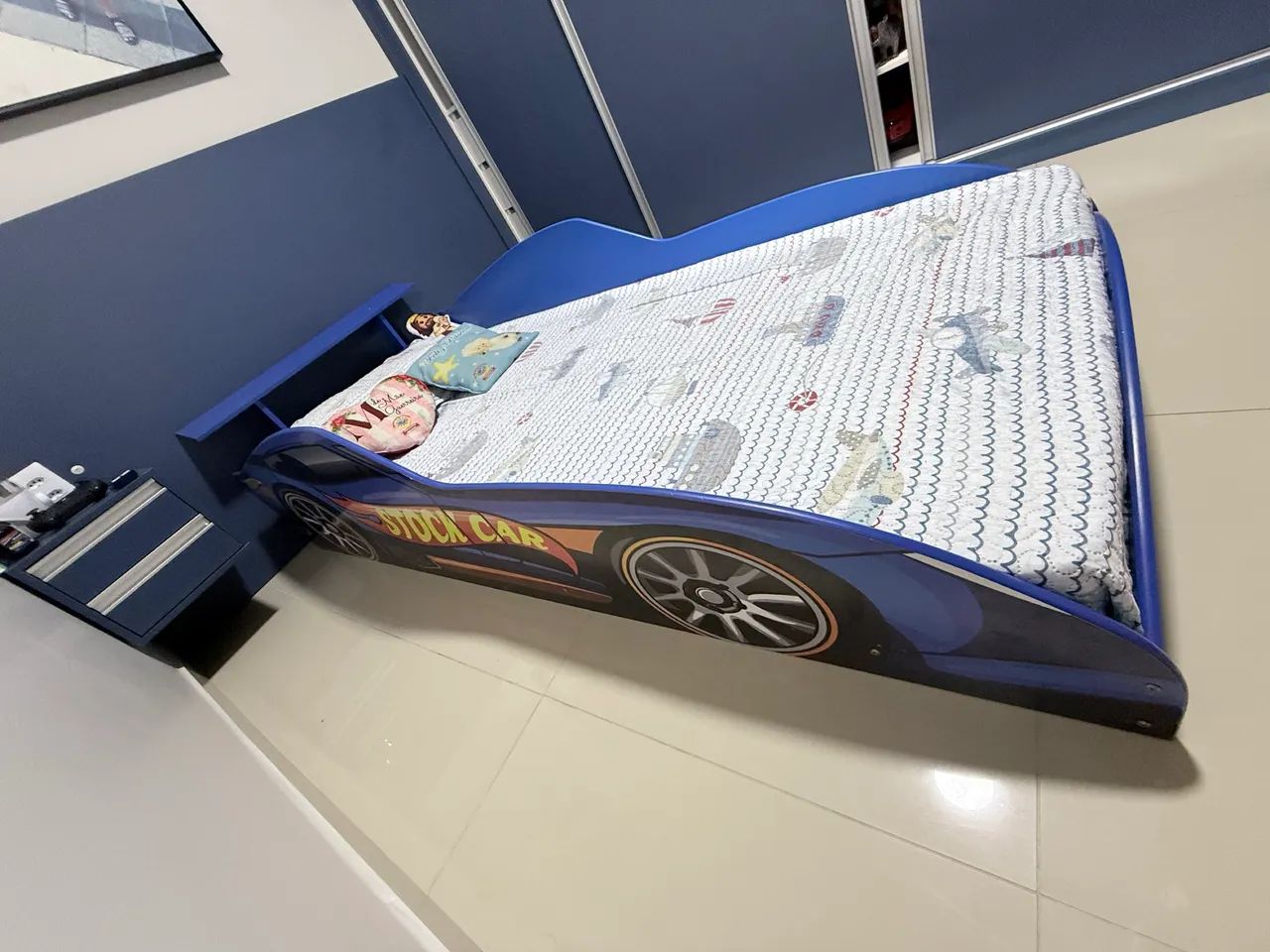 Kids' Car-Shaped Bed