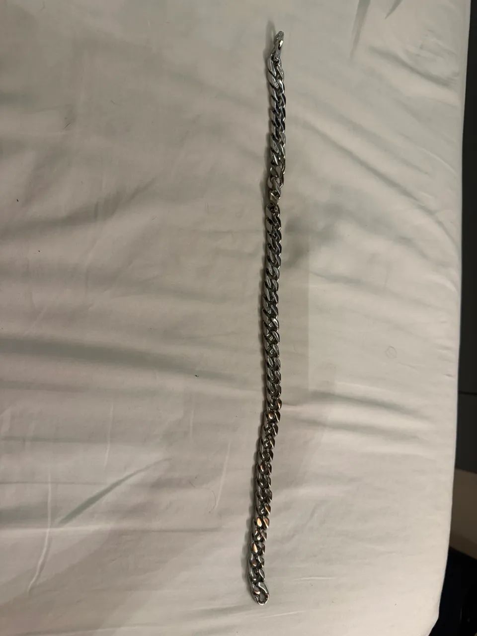 Colar Louis Vuitton Monogram Chain Prateado - Original - Foto 3