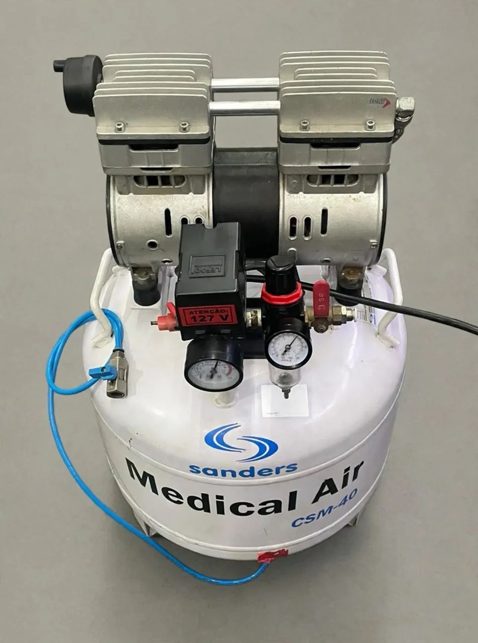 Compressor Odontológico Sanders 40 Litros 