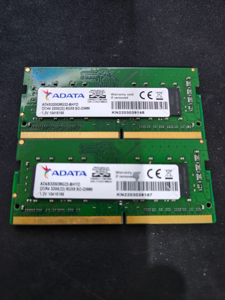Memória notebook adata 3200mhz